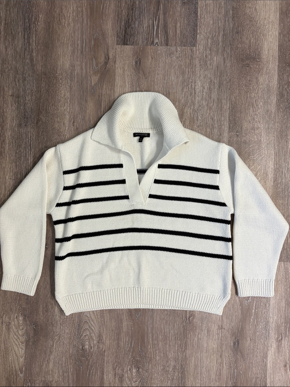 BR stripped sweater